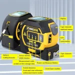 LexiVon 3-in-1 Laser Distance Meter & Measuring Tape for Sale – Phuthaditjhaba Gallery Image