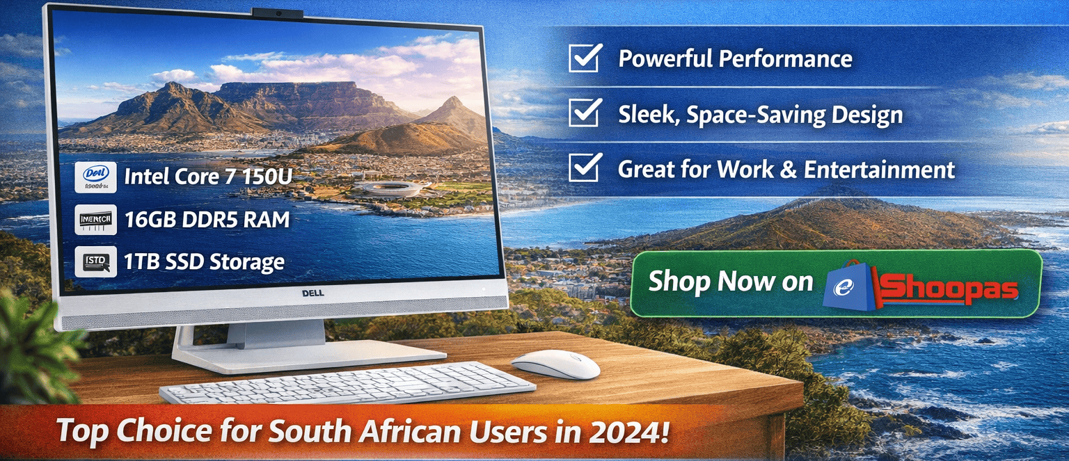 Dell 24 EC24250 All-in-One PC South Africa: The Ultimate 2024 Desktop for Work and Home Use