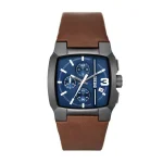 Diesel Men’s Cliffhanger Chronograph, Gunmetal Stainless Steel Watch Gallery Image