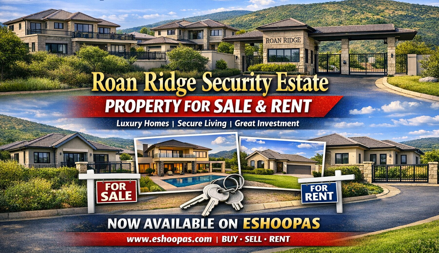 Roan Ridge Security Estate Property for Sale & Rent | Eshoopas
